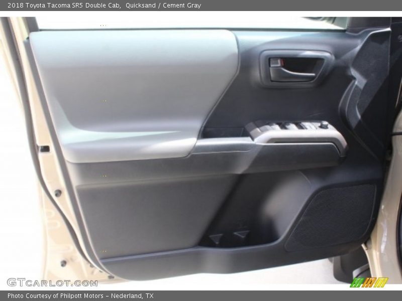 Quicksand / Cement Gray 2018 Toyota Tacoma SR5 Double Cab
