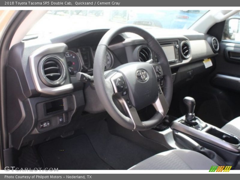 Quicksand / Cement Gray 2018 Toyota Tacoma SR5 Double Cab