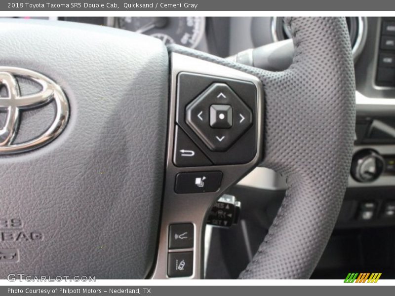 Quicksand / Cement Gray 2018 Toyota Tacoma SR5 Double Cab