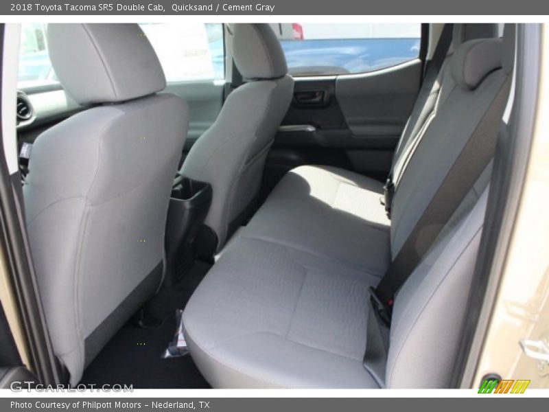 Quicksand / Cement Gray 2018 Toyota Tacoma SR5 Double Cab