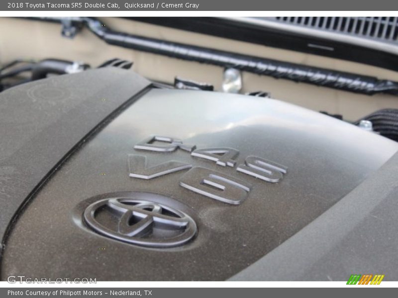 Quicksand / Cement Gray 2018 Toyota Tacoma SR5 Double Cab