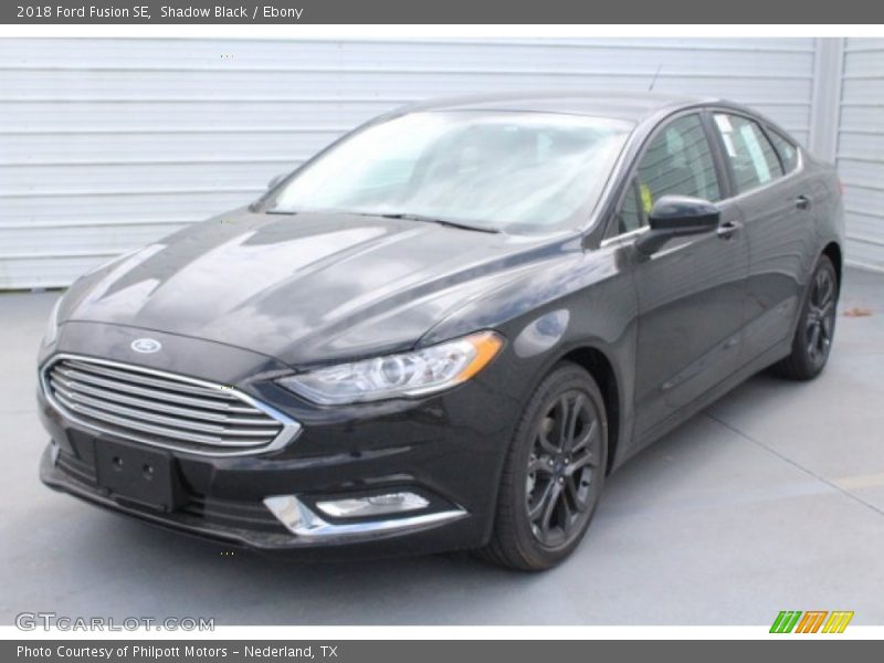 Shadow Black / Ebony 2018 Ford Fusion SE