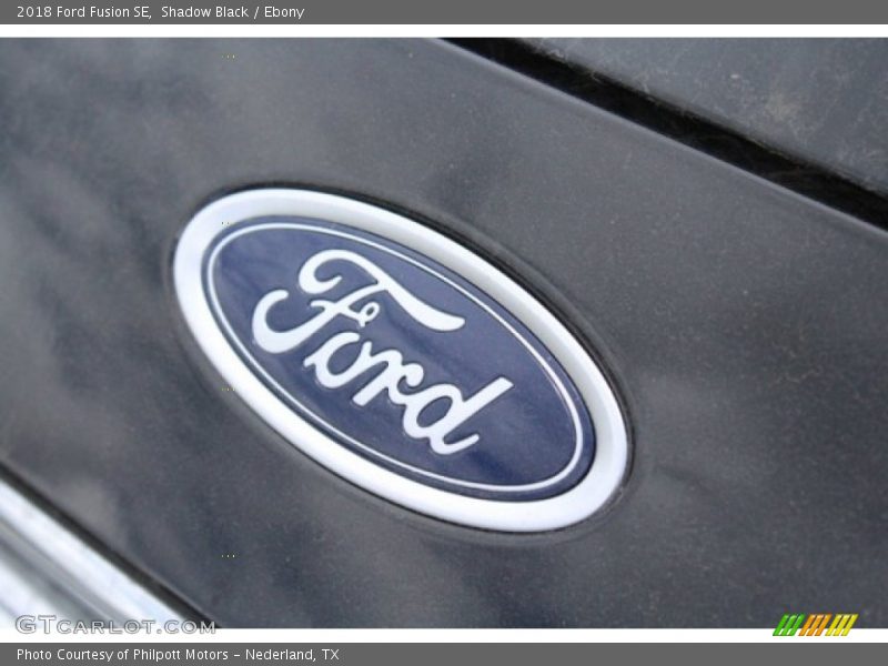 Shadow Black / Ebony 2018 Ford Fusion SE