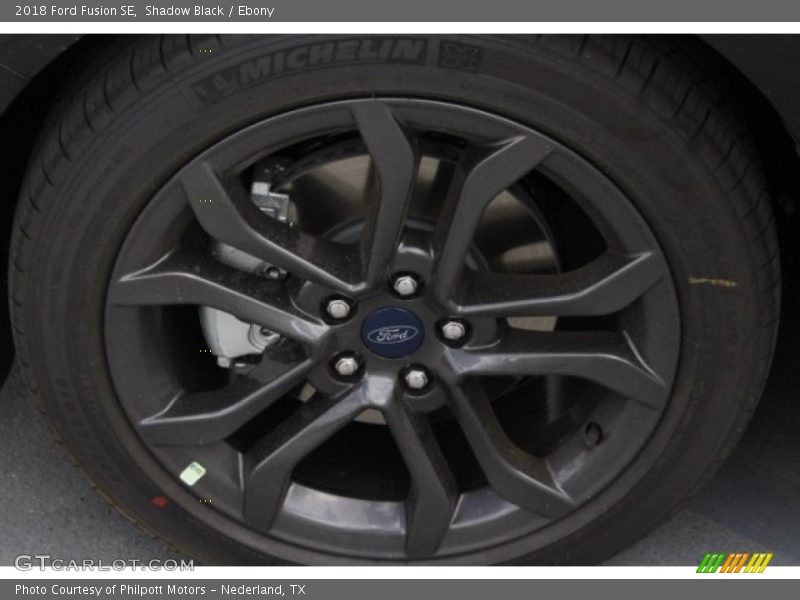 Shadow Black / Ebony 2018 Ford Fusion SE