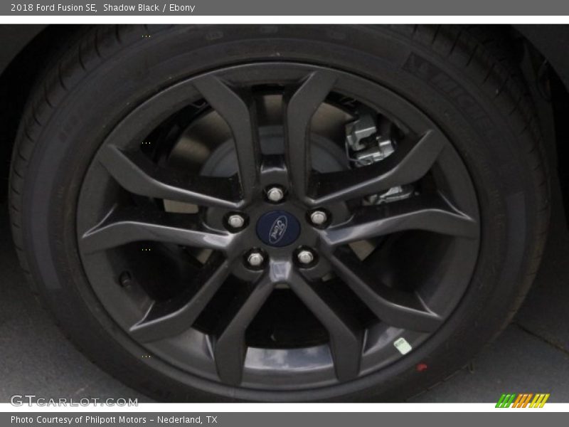 Shadow Black / Ebony 2018 Ford Fusion SE