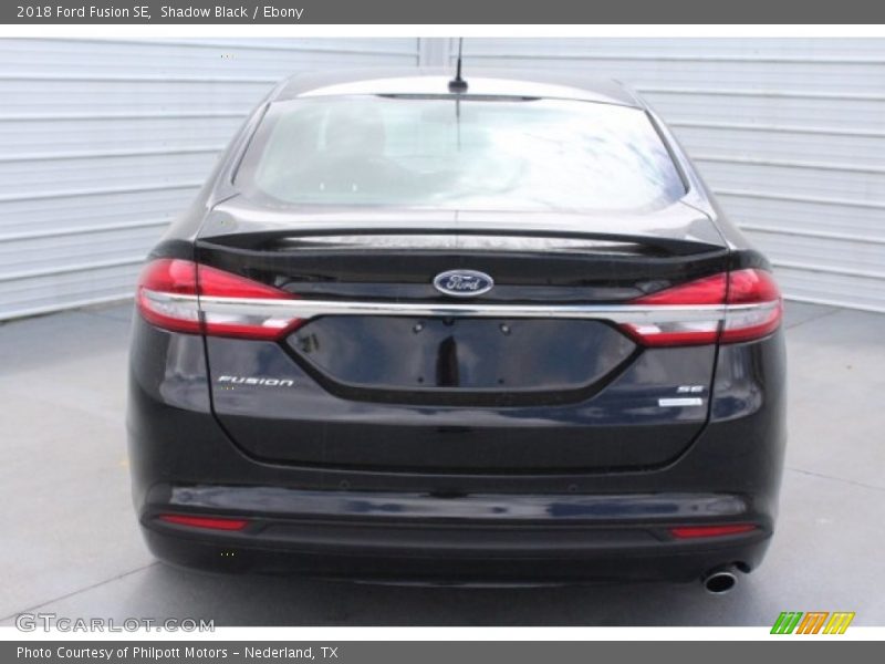 Shadow Black / Ebony 2018 Ford Fusion SE