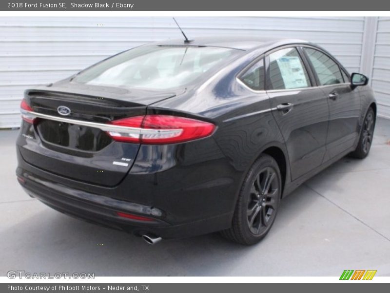 Shadow Black / Ebony 2018 Ford Fusion SE