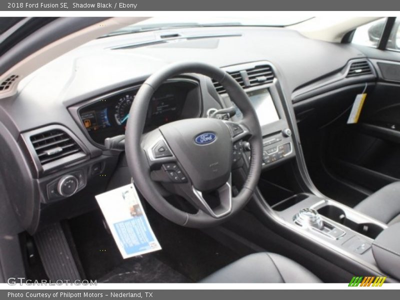 Shadow Black / Ebony 2018 Ford Fusion SE