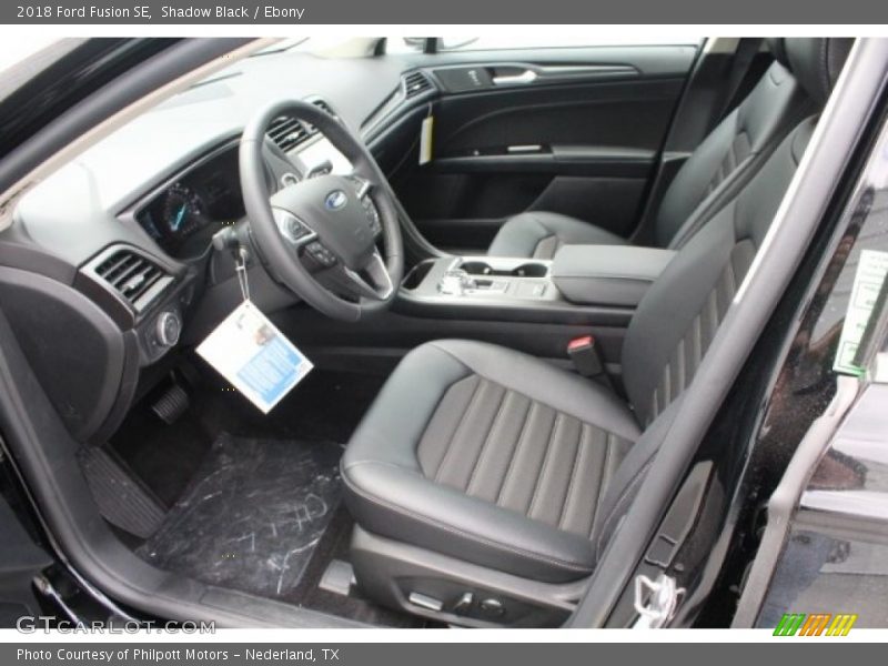 Shadow Black / Ebony 2018 Ford Fusion SE
