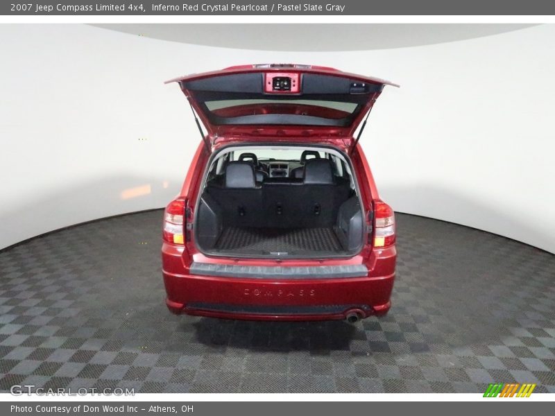 Inferno Red Crystal Pearlcoat / Pastel Slate Gray 2007 Jeep Compass Limited 4x4