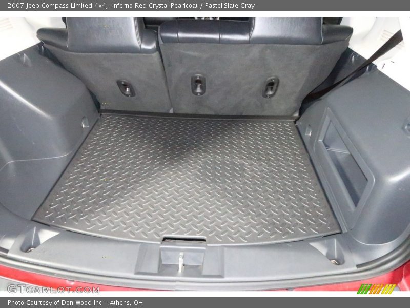 Inferno Red Crystal Pearlcoat / Pastel Slate Gray 2007 Jeep Compass Limited 4x4