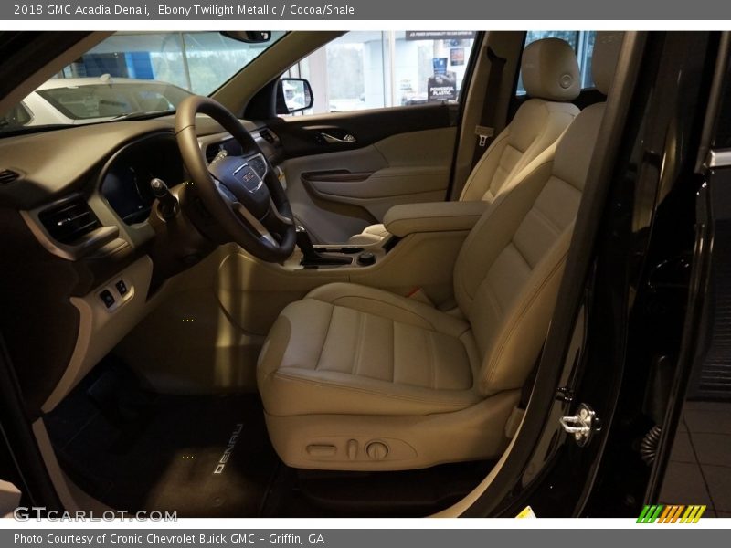 Ebony Twilight Metallic / Cocoa/Shale 2018 GMC Acadia Denali