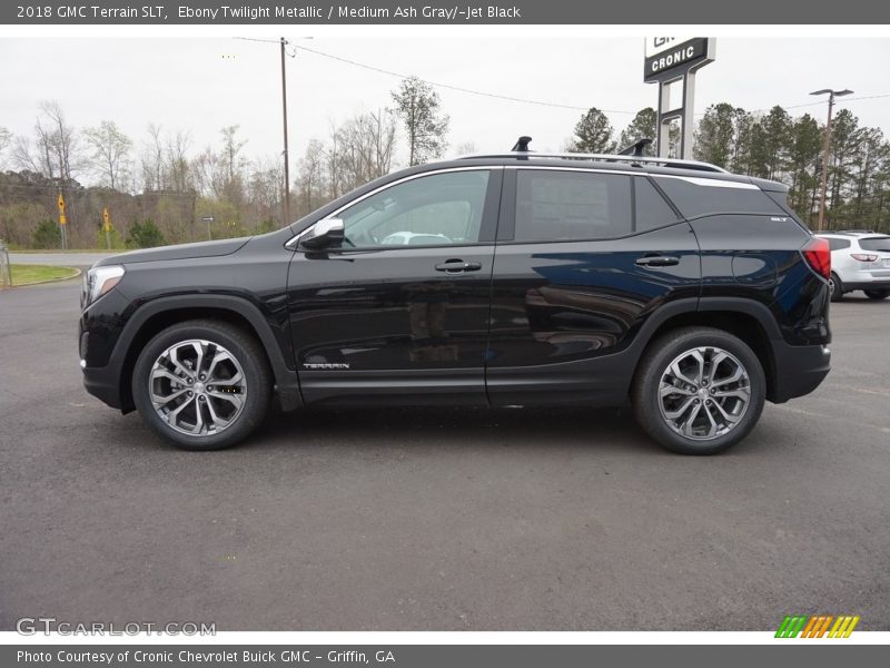 Ebony Twilight Metallic / Medium Ash Gray/­Jet Black 2018 GMC Terrain SLT