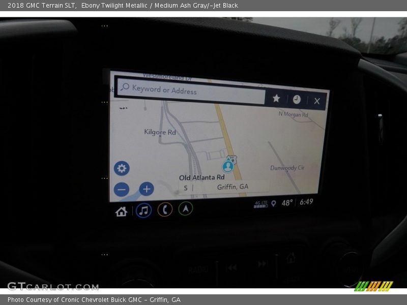 Ebony Twilight Metallic / Medium Ash Gray/­Jet Black 2018 GMC Terrain SLT