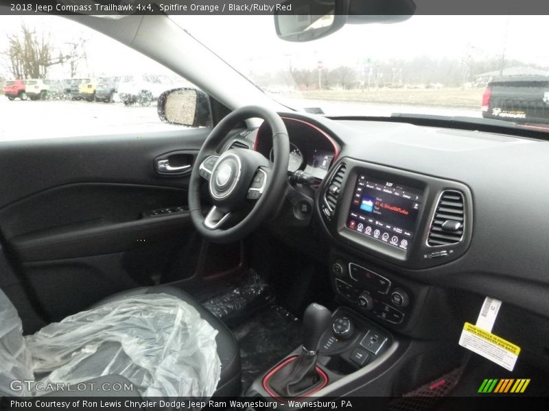 Spitfire Orange / Black/Ruby Red 2018 Jeep Compass Trailhawk 4x4