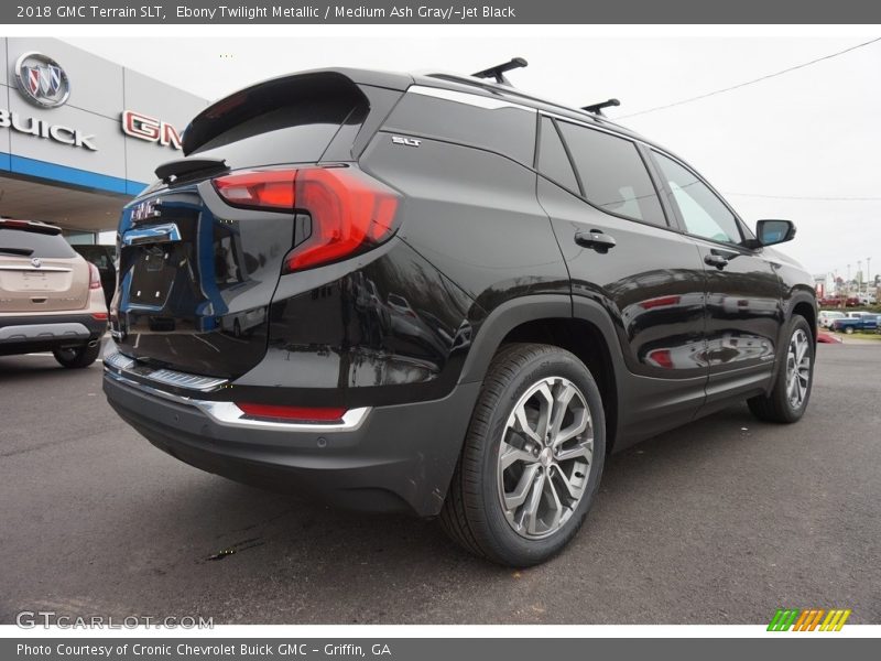 Ebony Twilight Metallic / Medium Ash Gray/­Jet Black 2018 GMC Terrain SLT