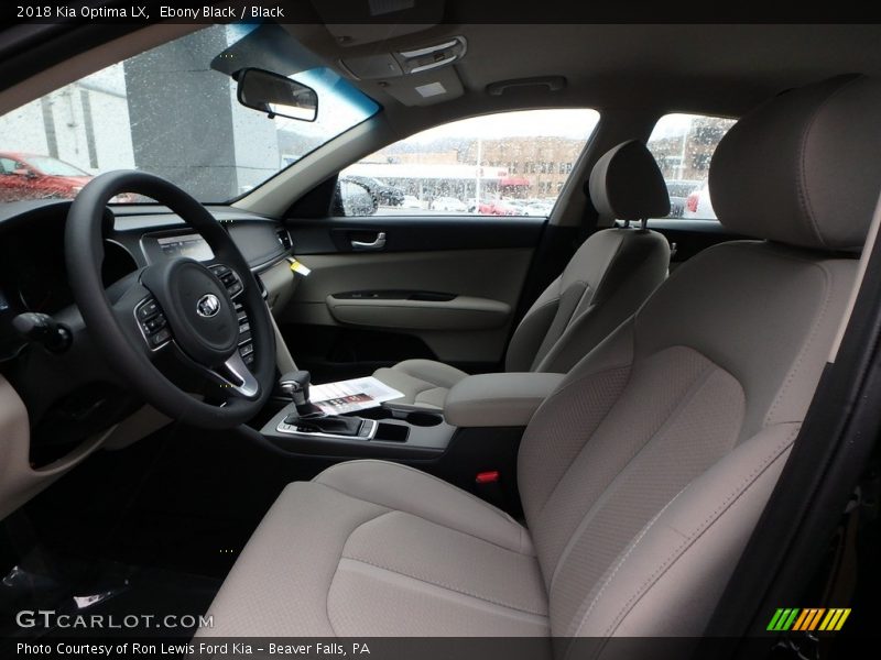 Ebony Black / Black 2018 Kia Optima LX