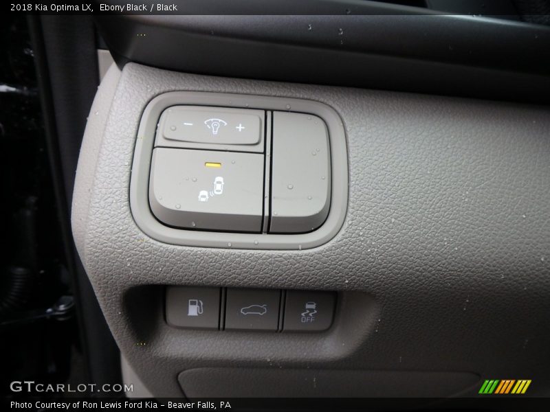 Ebony Black / Black 2018 Kia Optima LX