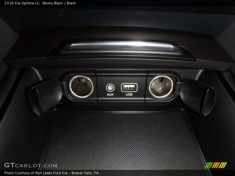Ebony Black / Black 2018 Kia Optima LX