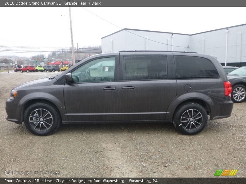 Granite Pearl / Black 2018 Dodge Grand Caravan SE