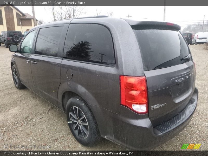 Granite Pearl / Black 2018 Dodge Grand Caravan SE