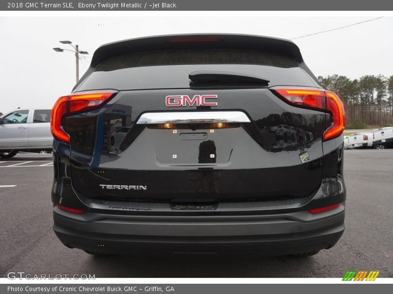 Ebony Twilight Metallic / ­Jet Black 2018 GMC Terrain SLE