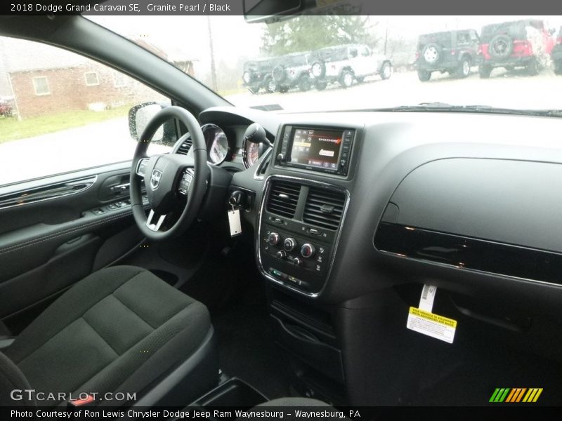 Granite Pearl / Black 2018 Dodge Grand Caravan SE