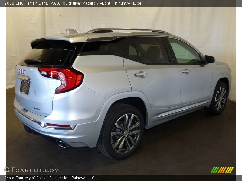 Quicksilver Metallic / ­Light Platinum/­Taupe 2018 GMC Terrain Denali AWD