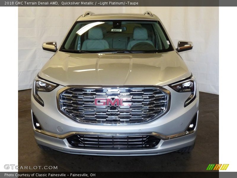 Quicksilver Metallic / ­Light Platinum/­Taupe 2018 GMC Terrain Denali AWD
