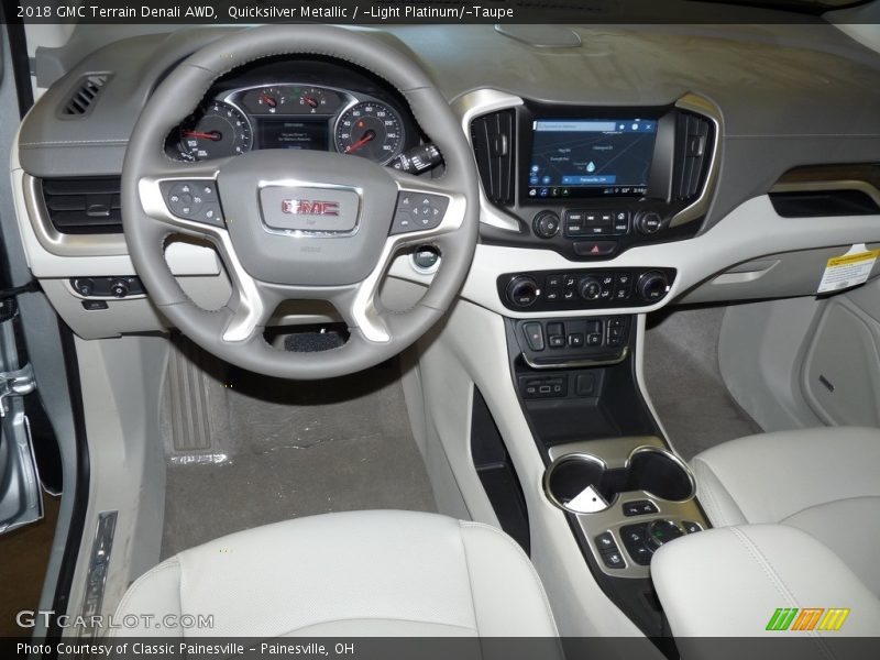 Quicksilver Metallic / ­Light Platinum/­Taupe 2018 GMC Terrain Denali AWD