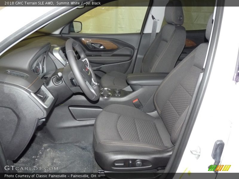 Summit White / ­Jet Black 2018 GMC Terrain SLE AWD