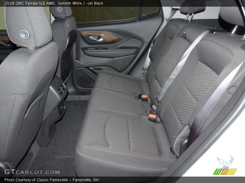 Summit White / ­Jet Black 2018 GMC Terrain SLE AWD
