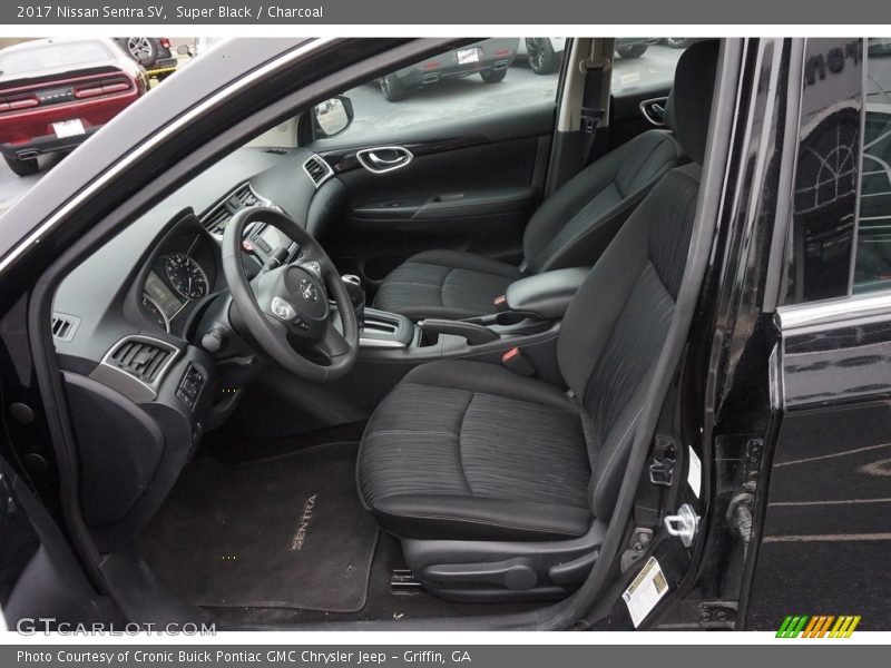 Super Black / Charcoal 2017 Nissan Sentra SV