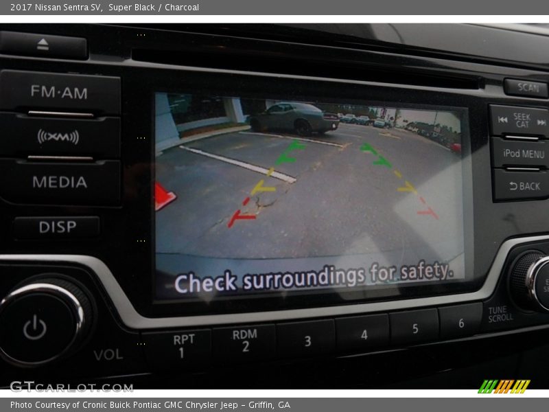 Super Black / Charcoal 2017 Nissan Sentra SV