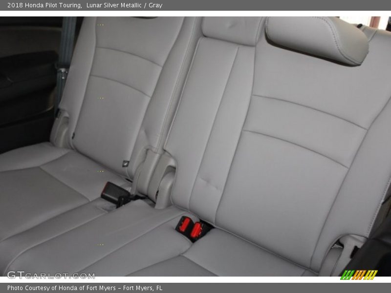 Lunar Silver Metallic / Gray 2018 Honda Pilot Touring