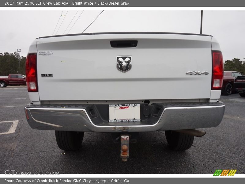 Bright White / Black/Diesel Gray 2017 Ram 2500 SLT Crew Cab 4x4