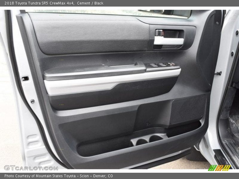 Cement / Black 2018 Toyota Tundra SR5 CrewMax 4x4