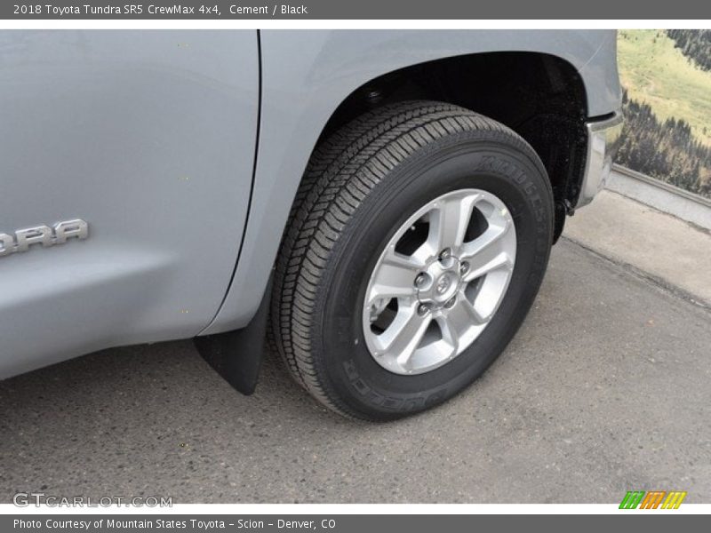 Cement / Black 2018 Toyota Tundra SR5 CrewMax 4x4