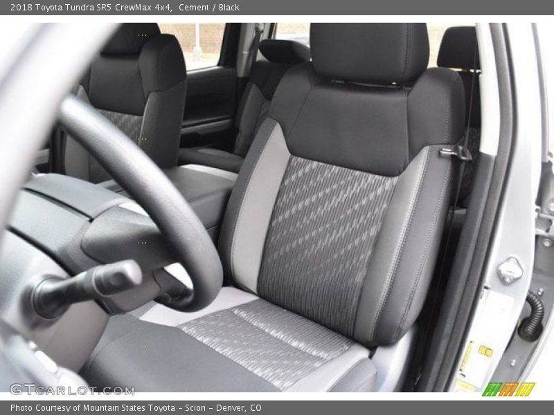 Cement / Black 2018 Toyota Tundra SR5 CrewMax 4x4