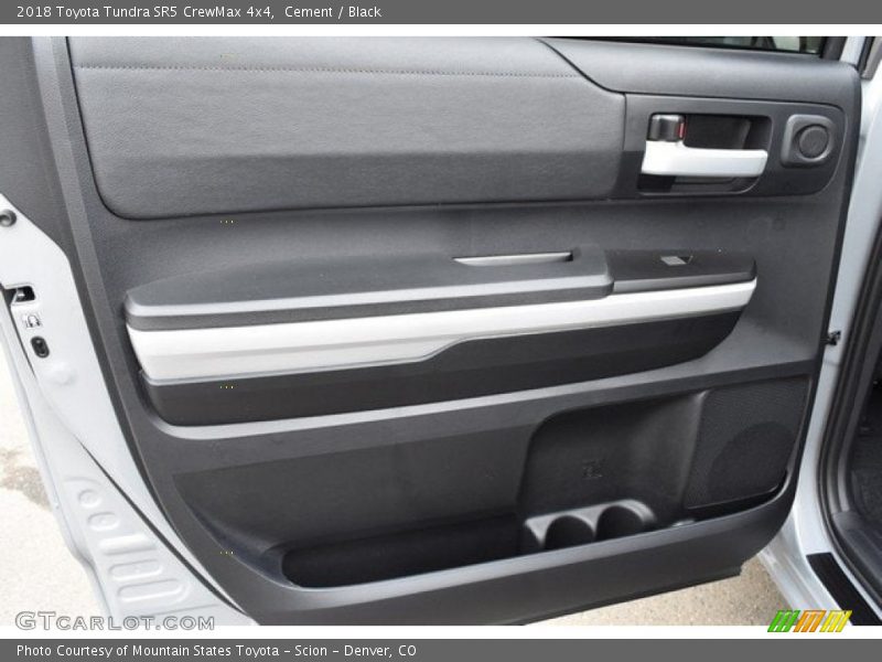 Cement / Black 2018 Toyota Tundra SR5 CrewMax 4x4