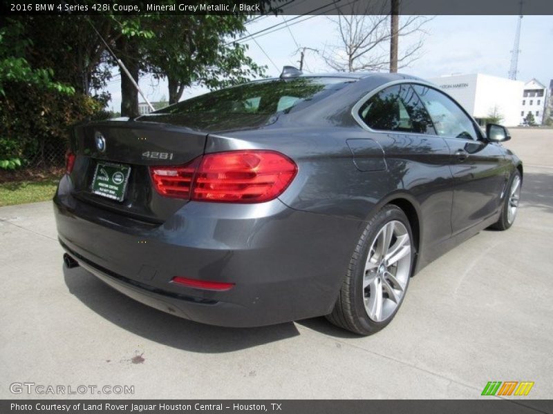 Mineral Grey Metallic / Black 2016 BMW 4 Series 428i Coupe