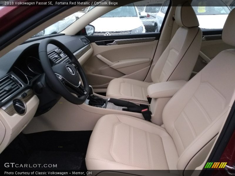  2018 Passat SE Cornsilk Beige Interior