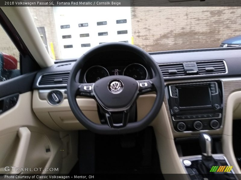 Dashboard of 2018 Passat SE