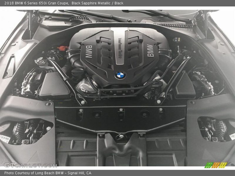  2018 6 Series 650i Gran Coupe Engine - 4.4 Liter TwinPower Turbocharged DOHC 32-Valve VVT V8