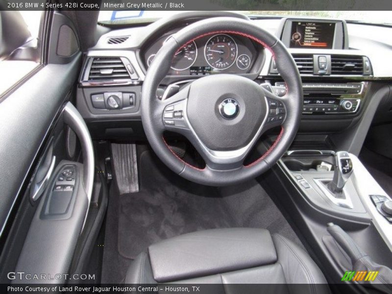 Mineral Grey Metallic / Black 2016 BMW 4 Series 428i Coupe