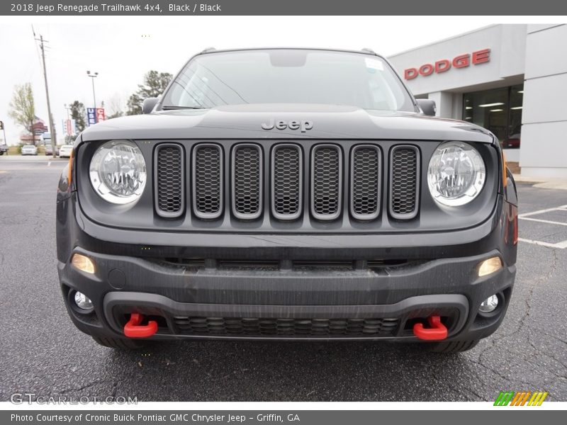 Black / Black 2018 Jeep Renegade Trailhawk 4x4