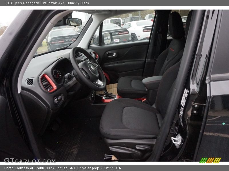 Black / Black 2018 Jeep Renegade Trailhawk 4x4