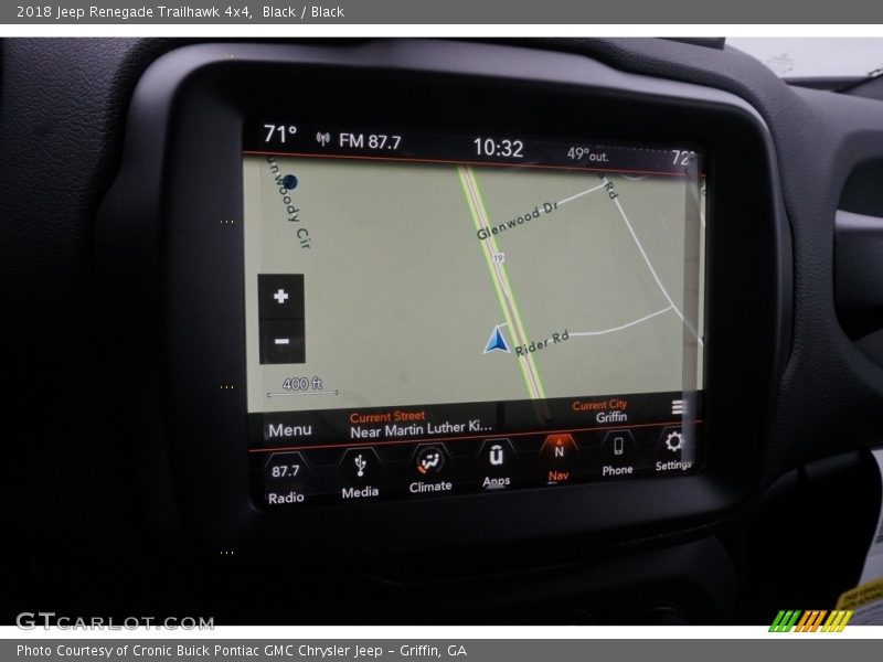 Black / Black 2018 Jeep Renegade Trailhawk 4x4