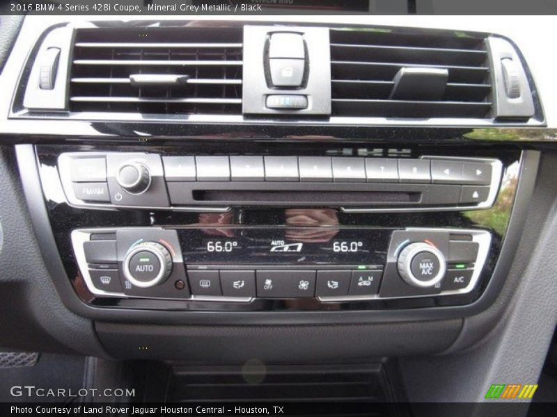 Mineral Grey Metallic / Black 2016 BMW 4 Series 428i Coupe