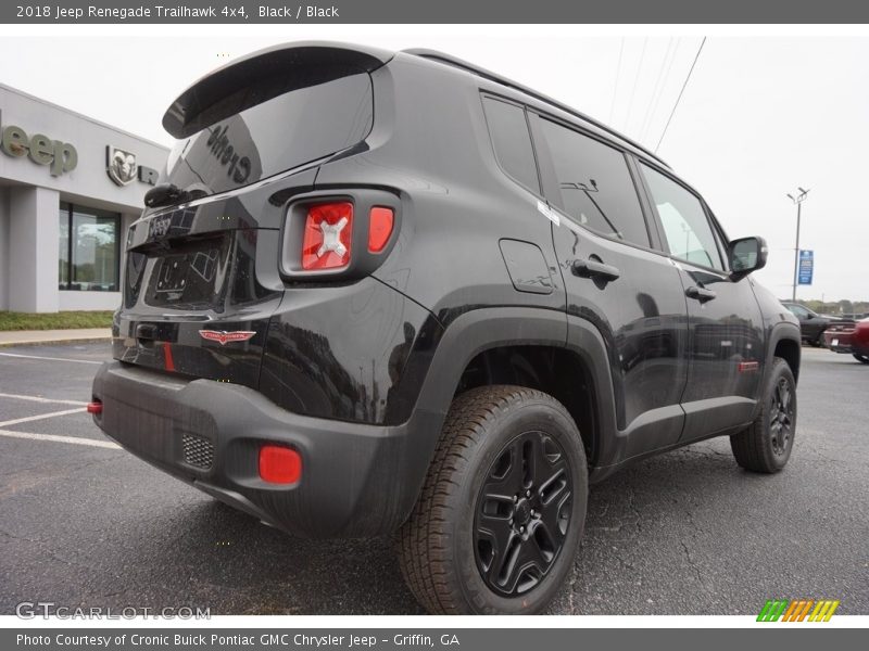 Black / Black 2018 Jeep Renegade Trailhawk 4x4